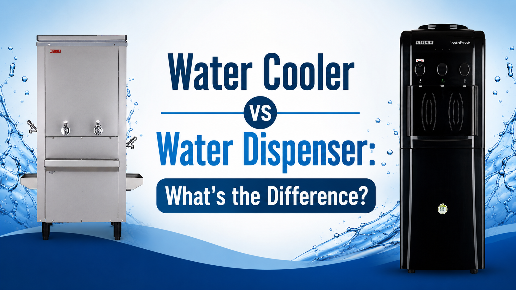 Water Cooler vs Water Dispenser: What's the Difference?