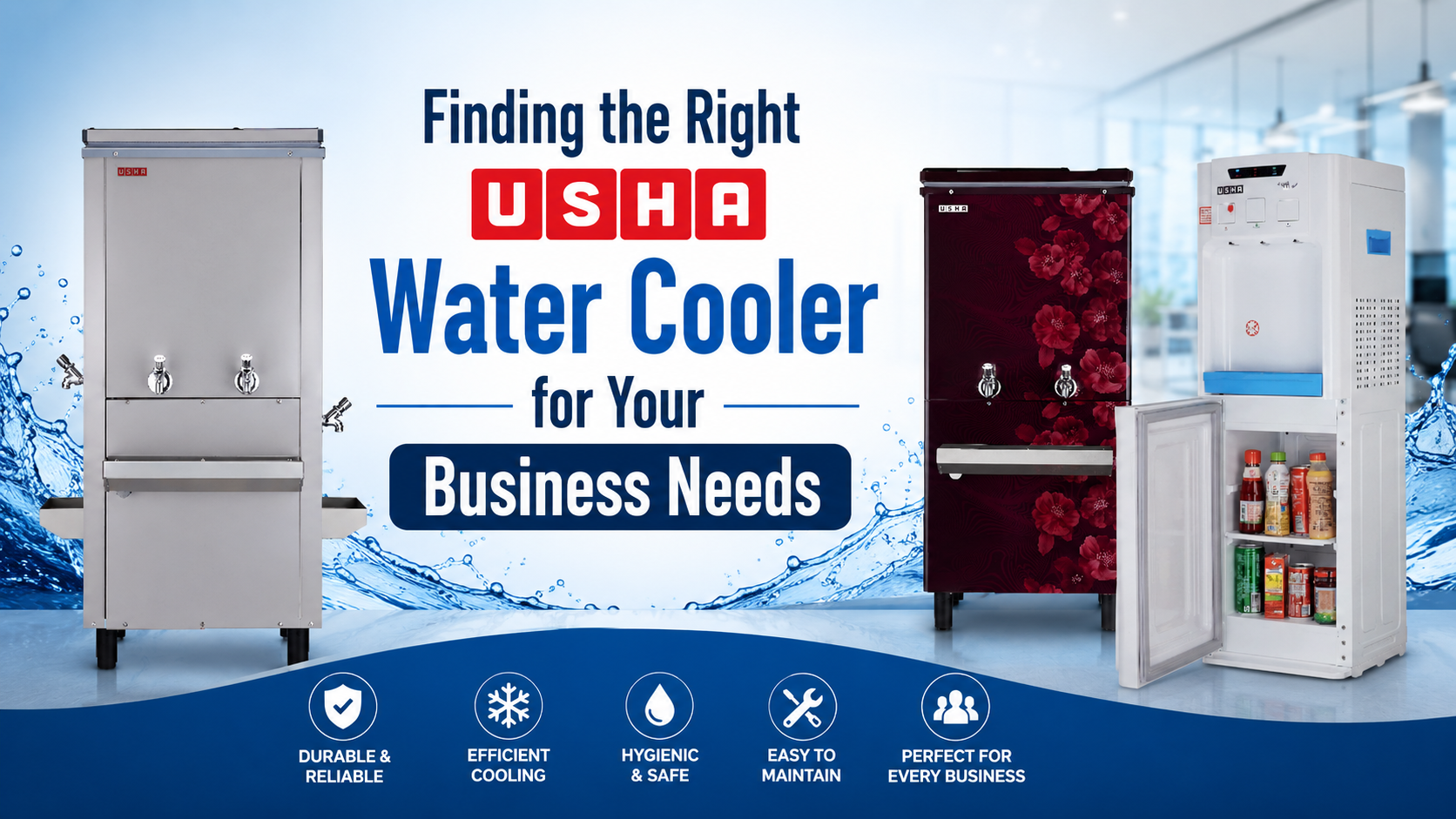 Finding the Right Usha Water Cooler for Your Business Needs